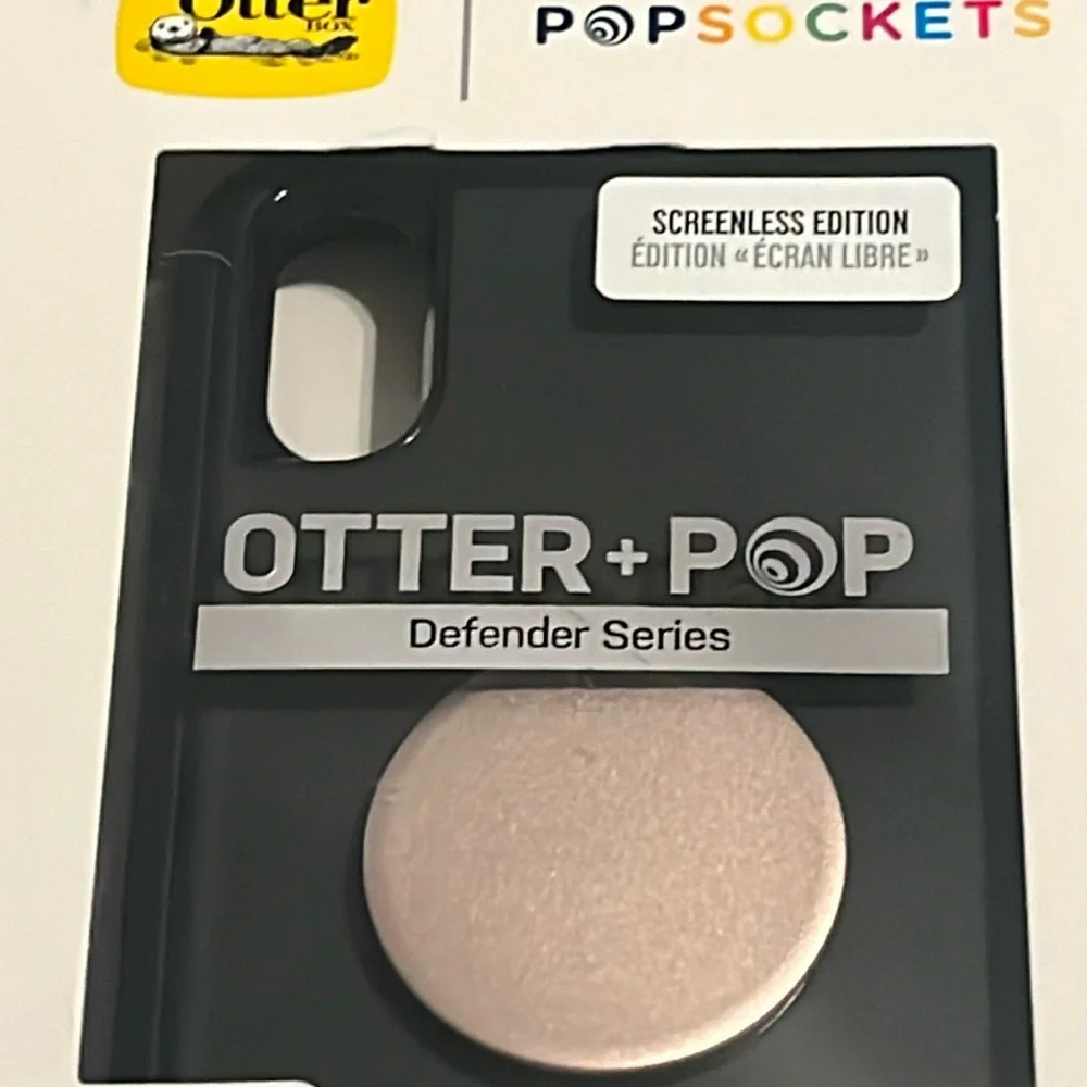 OtterBox Defender iPhone‎ X Xs Otter+Pop PopSockets Case Cover